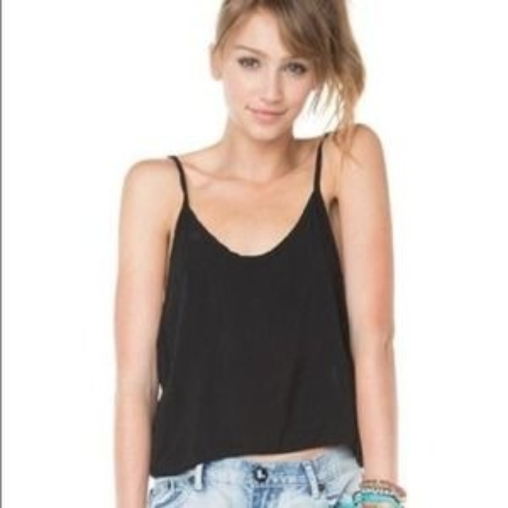 Brandy Melville Jacqueline Tank in Black